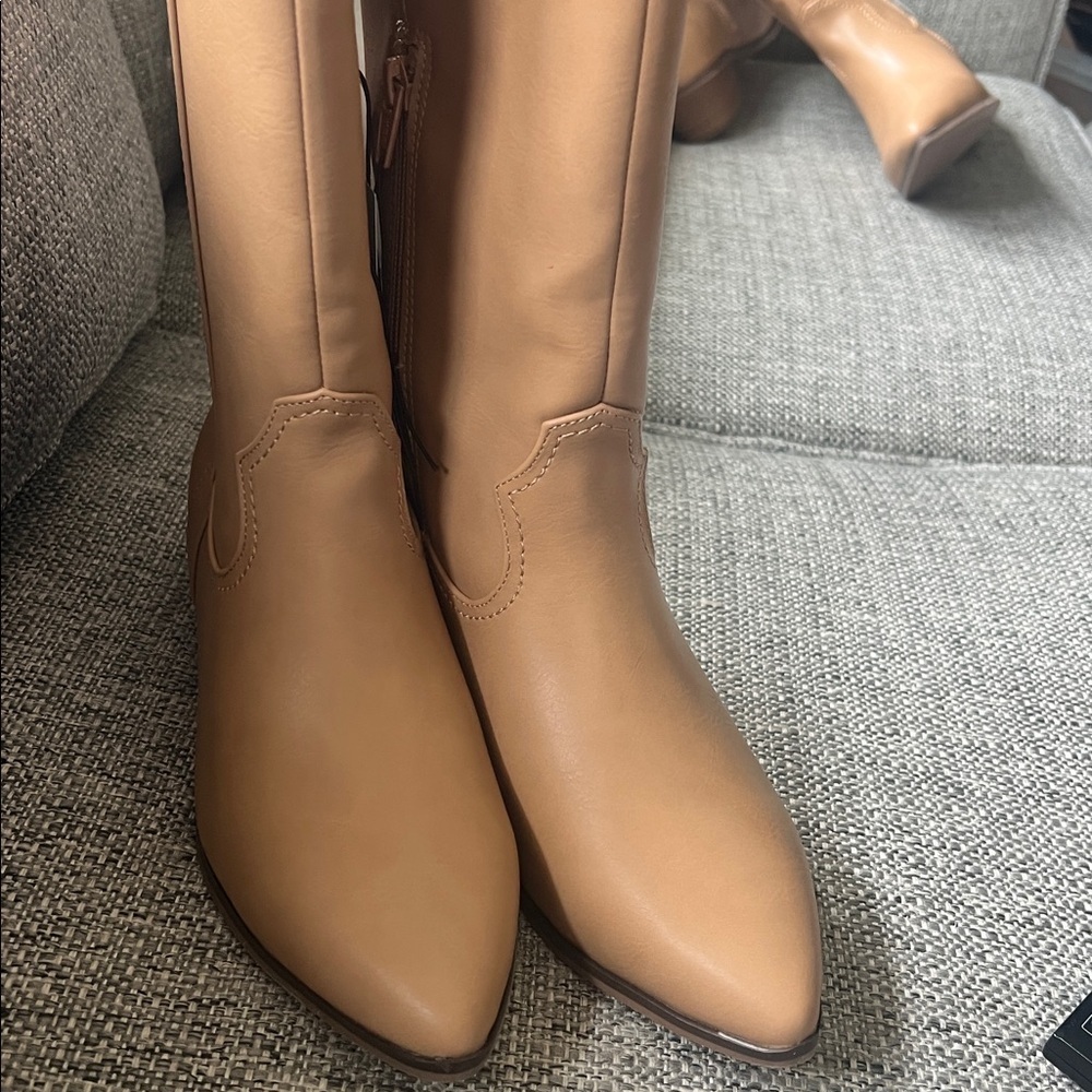 NWT Women's Sommer Western Boots - Universal Thread ™ tan - Picture 4 of 4